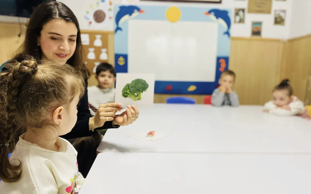 Okul öncesi İngilizce eğitimi şarkılar ve grup etkinlikleri ile öğrenme